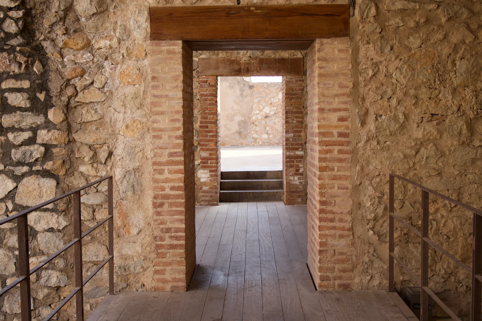 Pasadizo interior del Castillo de Peñíscola, donde se rodaron escenas de Juego de Tronos